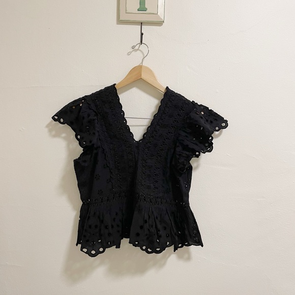 jennifer & grace Tops - Jennifer & Grace black lace tank